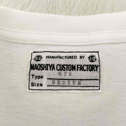 naoshiya custom factory バックプリントポケットカットソー メンズ JPN:M