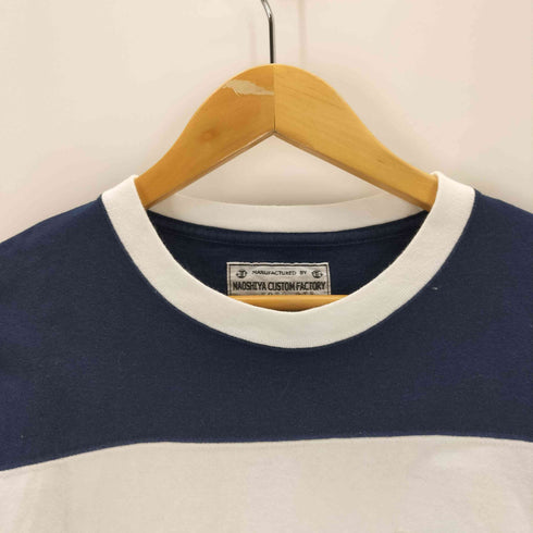 naoshiya custom factory マルチボーダーポケットカットソー メンズ JPN:M