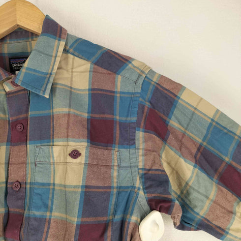 パタゴニア patagonia 14年製 ライトネル コットン L/S チェックシャツ メンズ XS