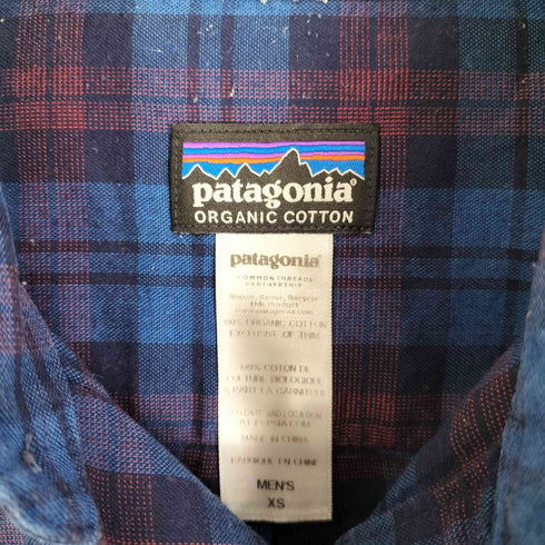 パタゴニア patagonia 14年製 ライトネル コットン L/S チェックシャツ メンズ XS