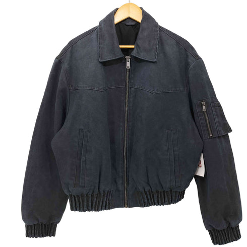 ザラ ZARA ウォッシュドクロップドフィットジャケット メンズ JPN:L