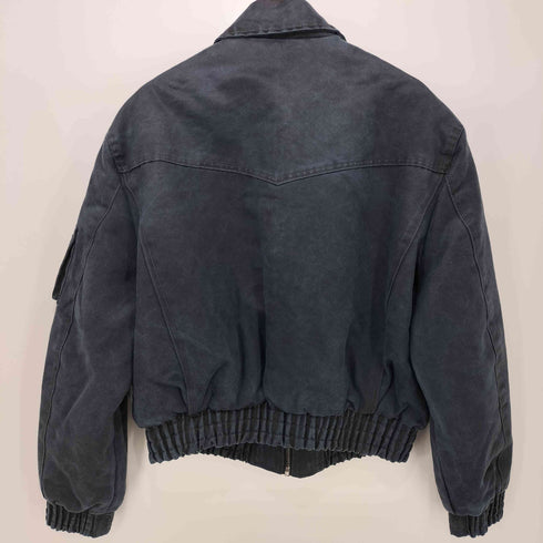 ザラ ZARA ウォッシュドクロップドフィットジャケット メンズ JPN:L