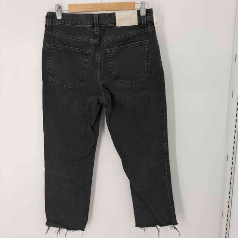 ザラ ZARA STRAIGHT CROPPED JEANS レディース 31