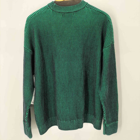 ザラ ZARA クルーネックリブセーター メンズ S-M