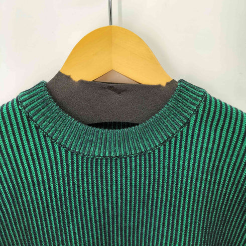 ザラ ZARA クルーネックリブセーター メンズ S-M