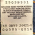 リーバイス Levis 99年8月製 505 00505-0216 カットオフ コロンビア製 ジッパーフライデニムパンツ メンズ W34/L30