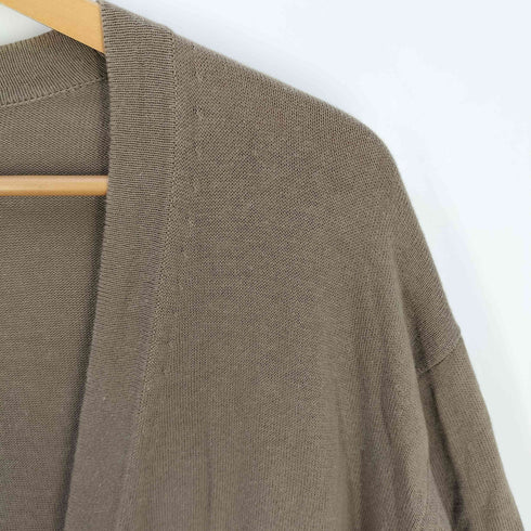 アーバンリサーチドアーズ URBAN RESEARCH DOORS 綿麻ボタンレスカーディガン メンズ 40