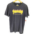 スラッシャー THRASHER フレイムロゴTシャツ メンズ L