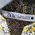 ザラ ZARA 小花柄 ラメ ロングワンピース レディース import:S