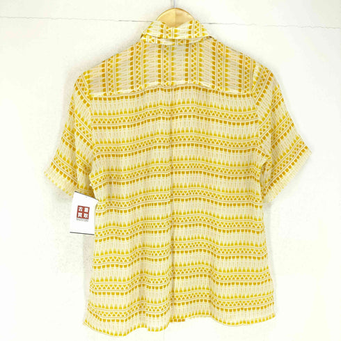 JELBIEN ジェルビアン 70~80S 総柄半袖シャツ JAPAN VINTAGE レディース 155
