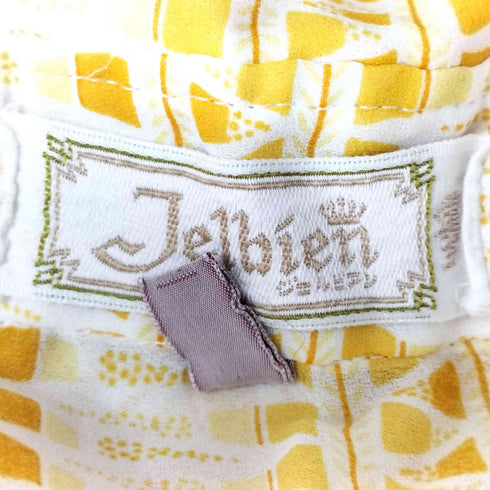 JELBIEN ジェルビアン 70~80S 総柄半袖シャツ JAPAN VINTAGE レディース 155