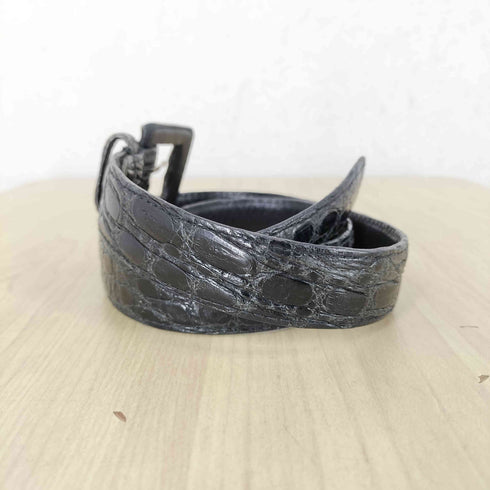 GENUINE CROCODILE クロコベルト レディース
