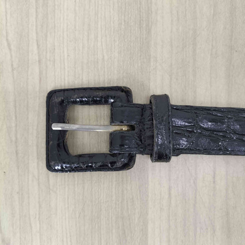 GENUINE CROCODILE クロコベルト レディース