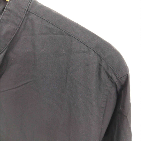 ビューティーアンドユースユナイテッドアローズ BEAUTY & YOUTH UNITED ARROWS 23SS コットン ポプリン バンドカラー スキッパーシャツ メンズ JPN:L