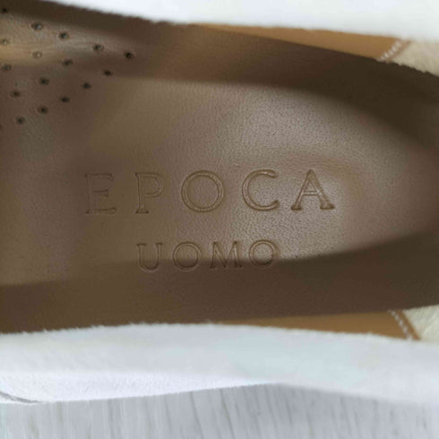 エポカウォモ Epoca uomo VERO CUOIO レザースリッポン メンズ EUR:41