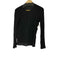 サンローランパリ SAINT LAURENT PARIS ヘンリーネック シアー 長袖カットソー メンズ import:M