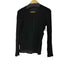 サンローランパリ SAINT LAURENT PARIS ヘンリーネック シアー 長袖カットソー メンズ import:M