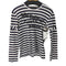 コムデギャルソン COMME des GARCONS 10SS 切替 クルーネックボーダーTシャツ メンズ JPN:S
