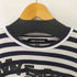 コムデギャルソン COMME des GARCONS 10SS 切替 クルーネックボーダーTシャツ メンズ JPN:S