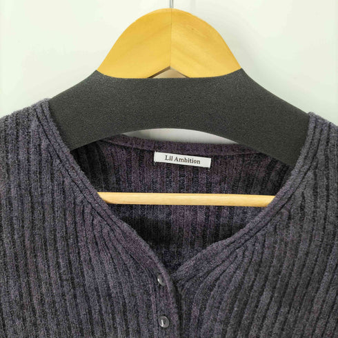 Lil Ambition Marshmallow Rib Cardigan レディース FREE