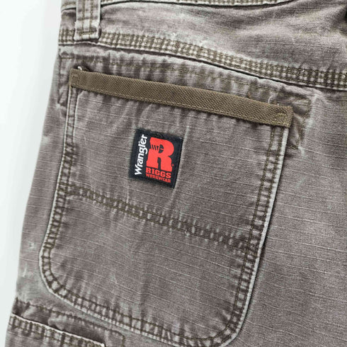 ラングラー Wrangler Riggs Workwear リップストップレンジャーパンツ メンズ 33×34