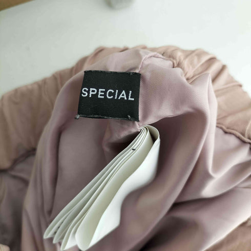 メゾンスペシャル MAISON SPECIAL メタリックバナナワークパンツ レディース JPN:36