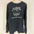 ハーレーダビッドソン HARLEY-DAVIDSON RIDE 2LIVE MOTOR CYCLES BLACK RIVER FALLS スリーブ ロゴ プリント L/S Tシャツ コピーライト2014 メンズ import:XL