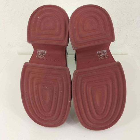 チャールズアンドキース CHARLES&KEITH Pixie ピクシー パテントカーフブーツ レディース JPN:23.5
