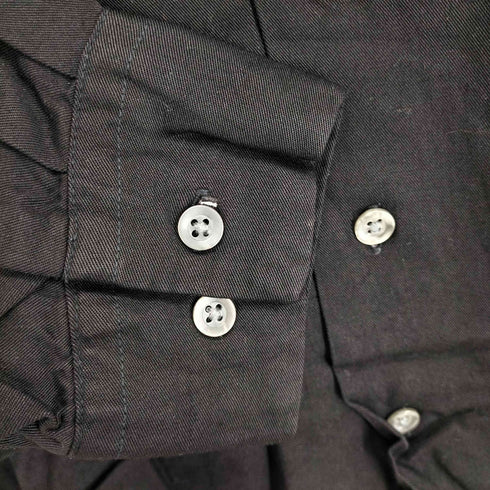 90s 企業ロゴ刺繍レーヨンシャツ メンズ JPN:L