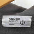 SNNSW 三人称 SIMPLE FOODIE INK シンプル フーディー プルオーバー パーカー メンズ JPN:XL