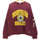 ラッセルアスレチック RUSSELL ATHLETIC 80-90S メキシコ製 SCINTILLER BRILLER ビッグプリント Vガゼット クルーネック スウェット メンズ import:L