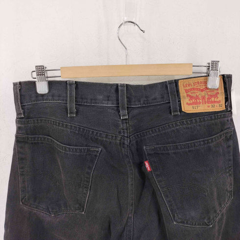 リーバイス Levis 517 ブラックデニムパンツ メンズ 32inch