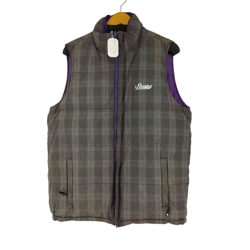 ステューシー Stussy 00S authenticgear リバーシブル ダウンベスト メンズ JPN:XL
