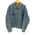 リーバイス Levis 90S USA製 デカタグ デニムジャケット 裏地ブランケット ボタン裏715刻印 95年製 メンズ import:L