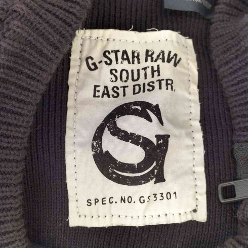 ジースターロー G-STAR RAW NAVY R KNIT L/S メンズ JPN:L
