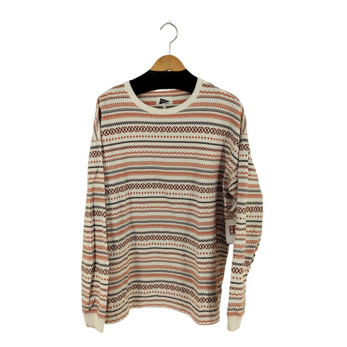 ピルグリムサーフプラスサプライ Pilgrim Surf+Supply GUSTAF JAQUARD LONG SLEVE TEE メンズ JPN:XL