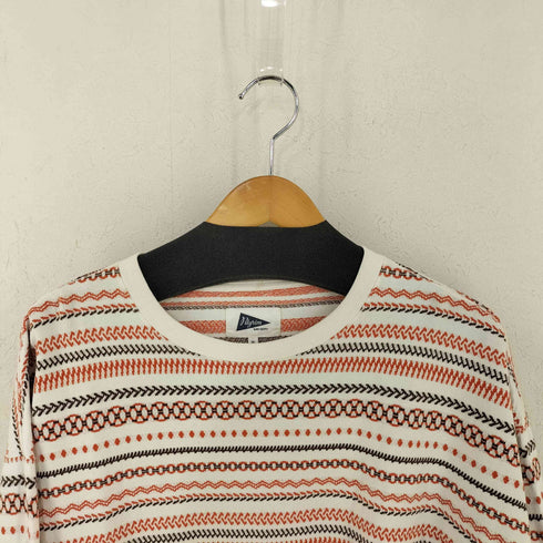 ピルグリムサーフプラスサプライ Pilgrim Surf+Supply GUSTAF JAQUARD LONG SLEVE TEE メンズ JPN:XL