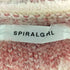 スパイラルガール SPIRALGIRL ゼブラ柄 シャギーニット レディース FREE