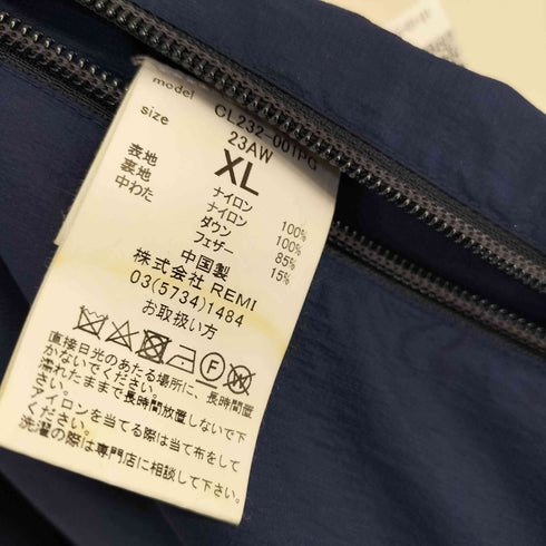 キャルオーライン CAL O LINE 別注 Puff Vest メンズ JPN:XL