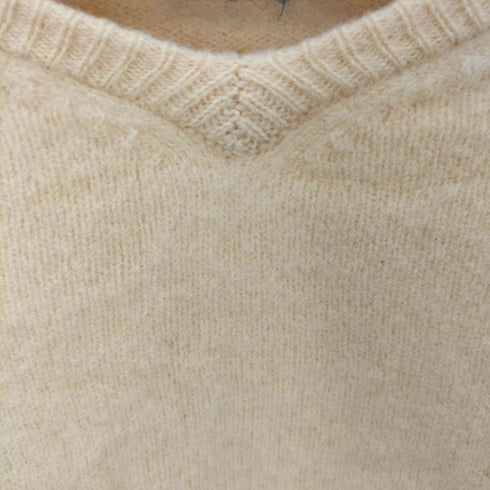 ポロバイラルフローレン Polo by RALPH LAUREN LAMBSWOOL ワンポイント刺繍ニットセーター メンズ XL