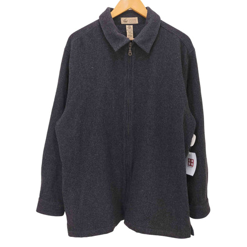 casual classics ウールフルジップジャケット メンズ L