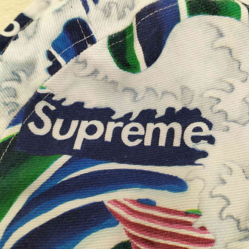 シュプリーム Supreme Waves Crusher ウェーブス(鯉柄)クラッシャーハット メンズ M/L