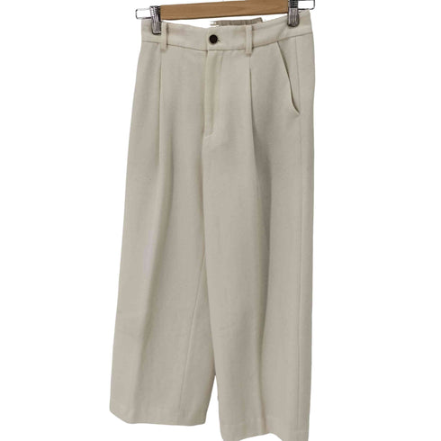 ユナイテッドアローズグリーンレーベルリラクシング UNITED ARROWS green label relaxing ツイル バックゴム ワイド パンツ レディース 38