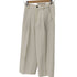 ユナイテッドアローズグリーンレーベルリラクシング UNITED ARROWS green label relaxing ツイル バックゴム ワイド パンツ レディース 38