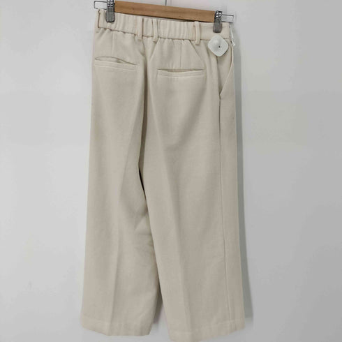 ユナイテッドアローズグリーンレーベルリラクシング UNITED ARROWS green label relaxing ツイル バックゴム ワイド パンツ レディース 38