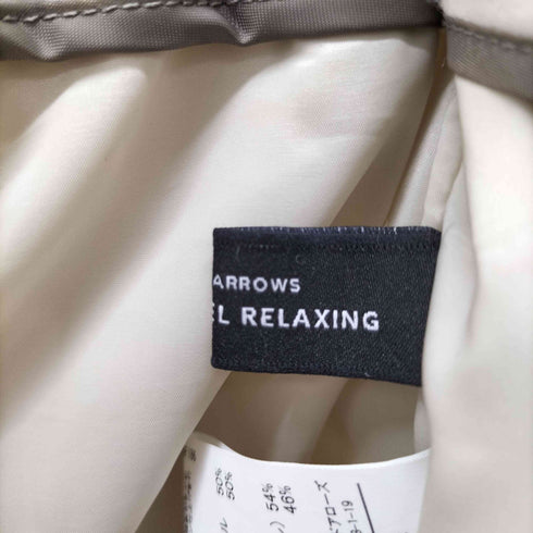 ユナイテッドアローズグリーンレーベルリラクシング UNITED ARROWS green label relaxing ツイル バックゴム ワイド パンツ レディース 38