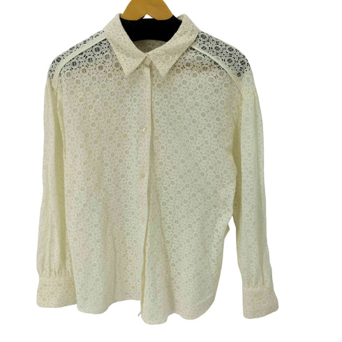 ユナイテッドアローズグリーンレーベルリラクシング UNITED ARROWS green label relaxing キカレース シャツ レディース FREE