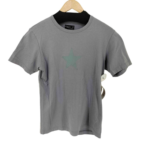 アニエスベーオム Agnes b.homme 星プリント クルーネックTシャツ エトワールスタ― メンズ JPN:1