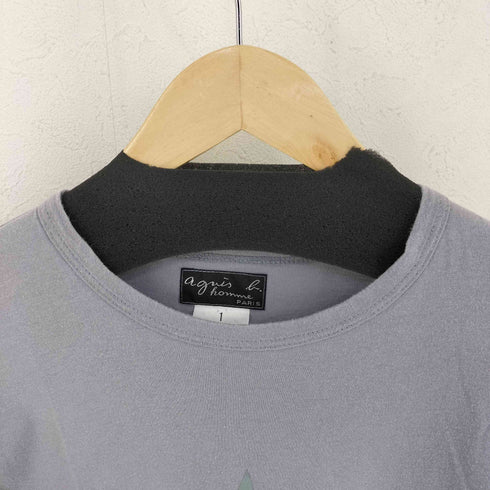 アニエスベーオム Agnes b.homme 星プリント クルーネックTシャツ エトワールスタ― メンズ JPN:1