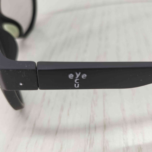 eye c u LHR MATTE BLACK サングラス メンズ 57□18-132